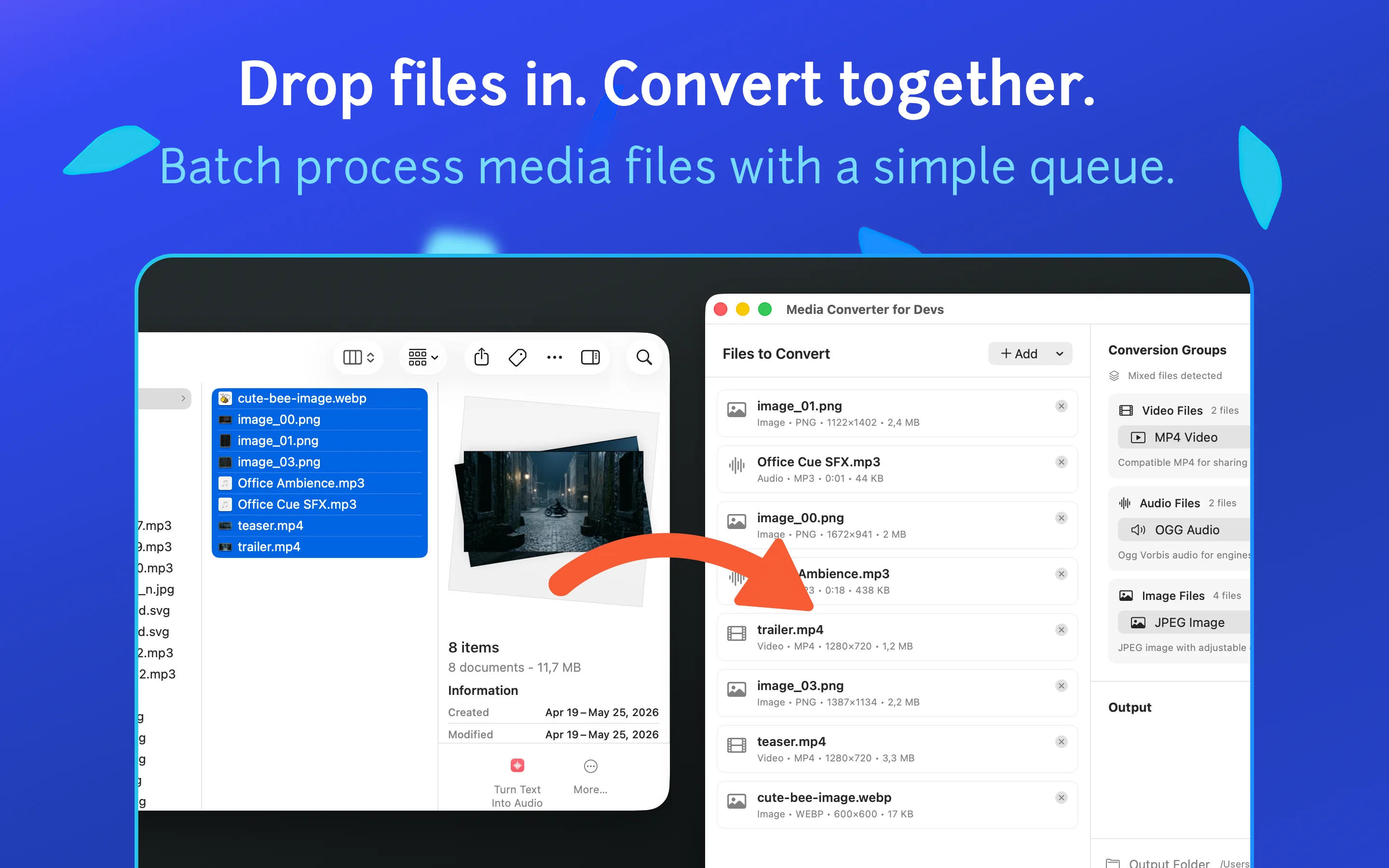 Media Converter for Devs app screenshot 2